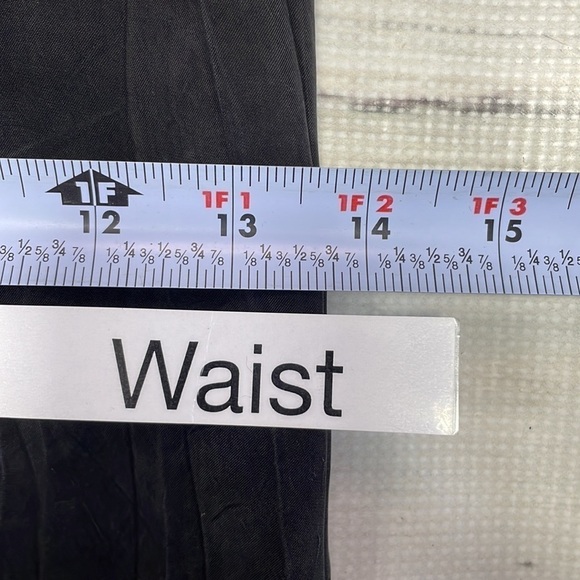 Benjamin Jay Dress Black Cupro Open Back High Low Size Small - Picture 10 of 13